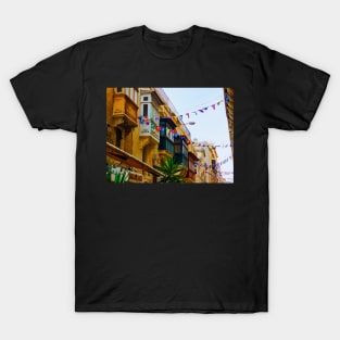 Colorful Maltese Street T-Shirt